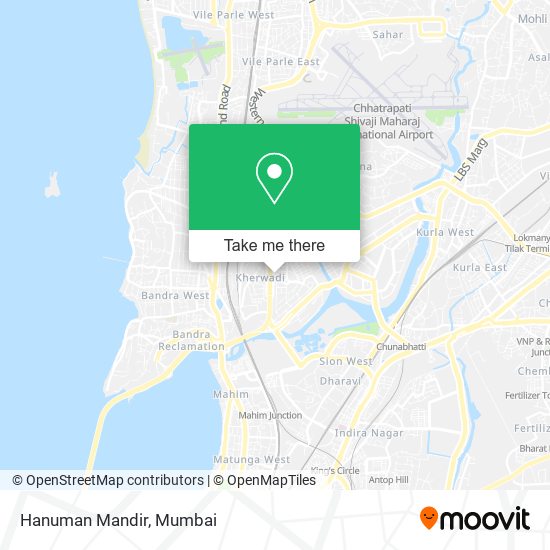 Hanuman Mandir map