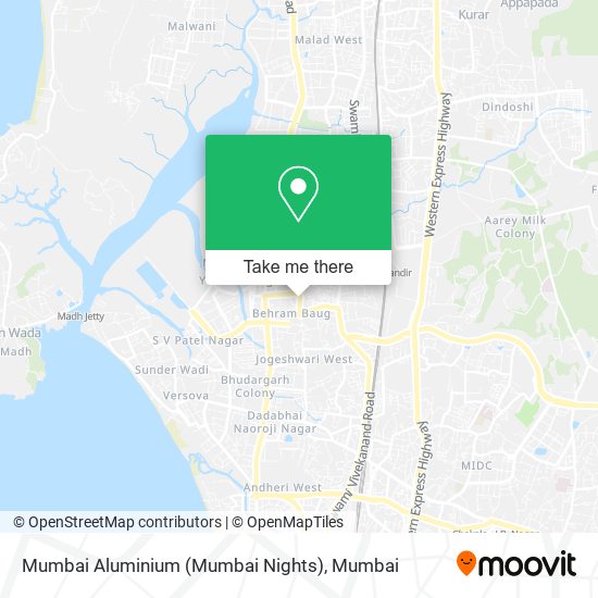 Mumbai Aluminium (Mumbai Nights) map