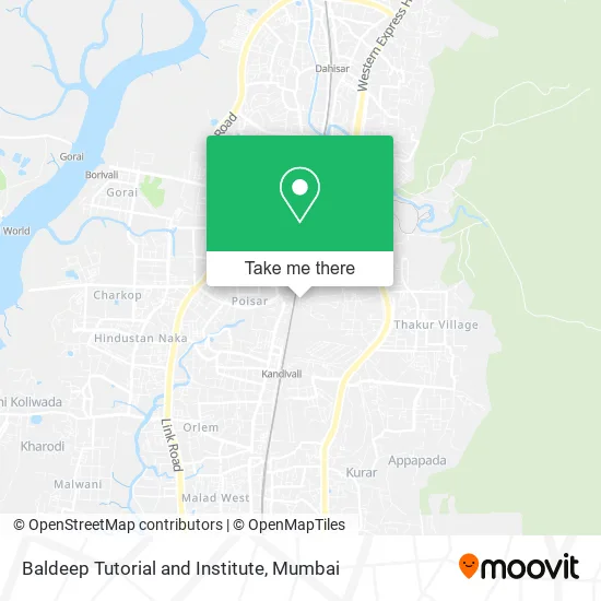 Baldeep Tutorial and Institute map