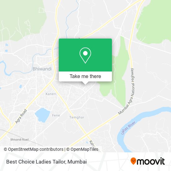 Best Choice Ladies Tailor map