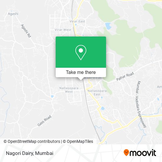 Nagori Dairy map