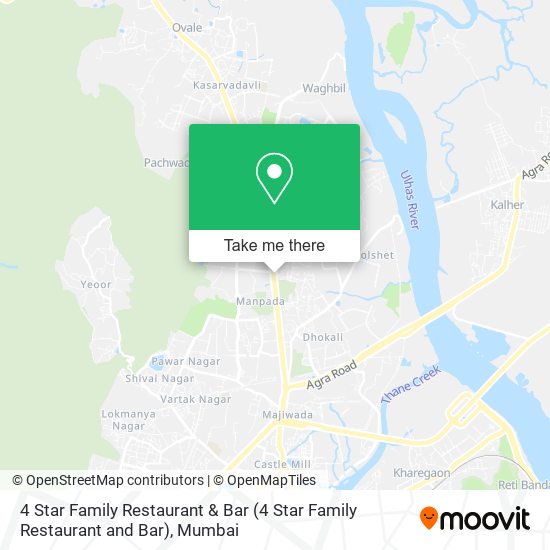 4 Star Family Restaurant & Bar map