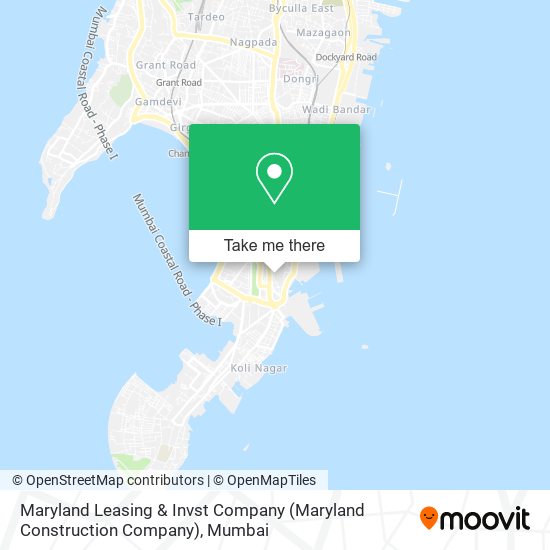 Maryland Leasing & Invst Company (Maryland Construction Company) map