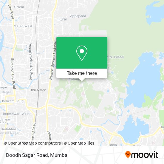 Doodh Sagar Road map