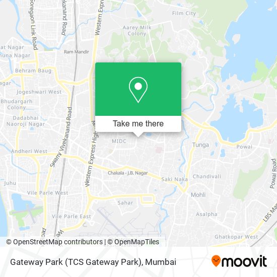 Gateway Park (TCS Gateway Park) map