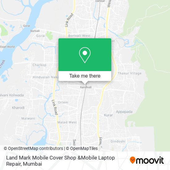 Land Mark Mobile Cover Shop &Mobile Laptop Repair map