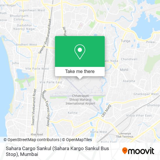 Sahara Cargo Sankul (Sahara Kargo Sankul Bus Stop) map