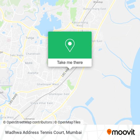 Wadhwa Address Tennis Court map