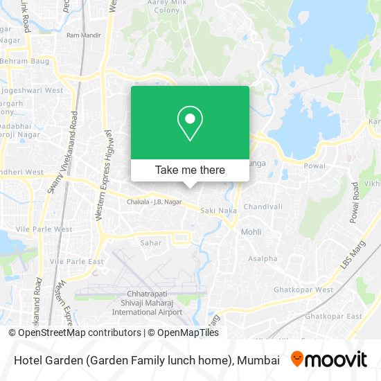 Hotel Garden (Garden Family lunch home) map