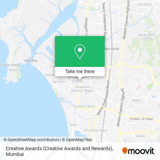 Creative Awards (Creative Awards and Rewards) map