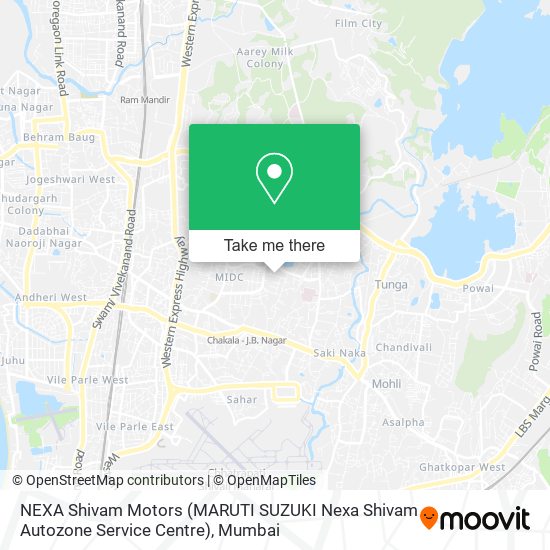 NEXA Shivam Motors (MARUTI SUZUKI Nexa Shivam Autozone Service Centre) map