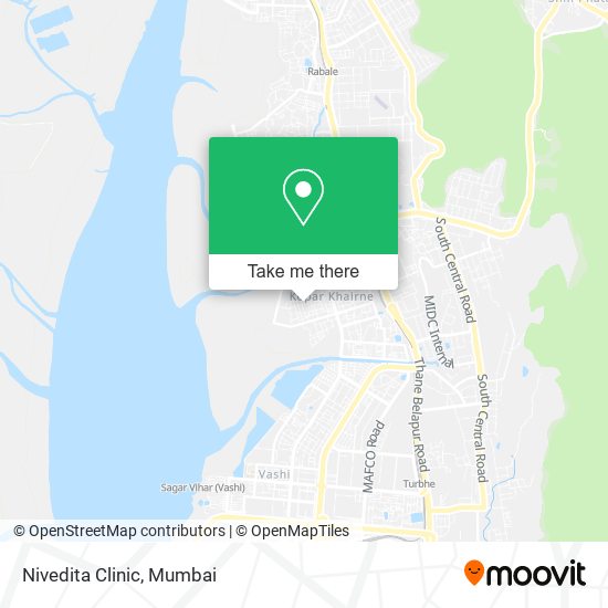 Nivedita Clinic map