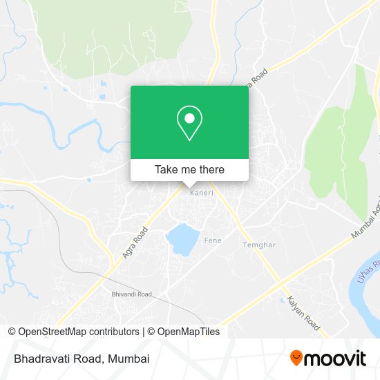 Bhadravati Road map