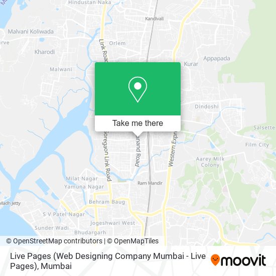 Live Pages (Web Designing Company Mumbai - Live Pages) map