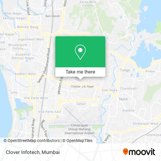 Clover Infotech map