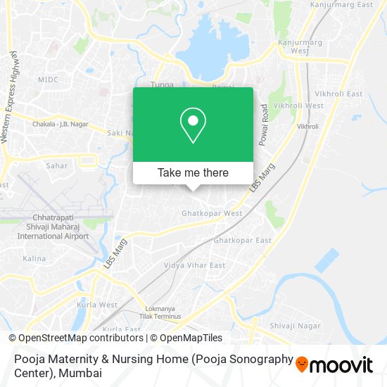 Pooja Maternity & Nursing Home (Pooja Sonography Center) map