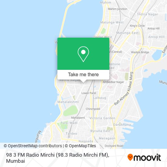98 3 FM Radio Mirchi (98.3 Radio Mirchi FM) map