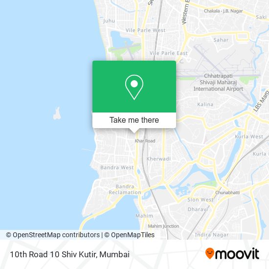 10th Road 10 Shiv Kutir map