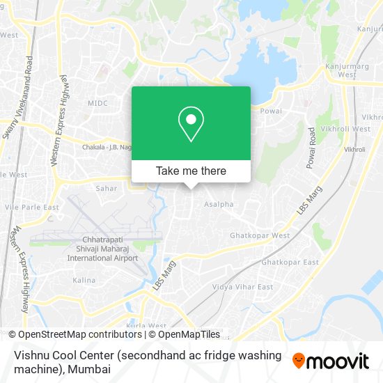 Vishnu Cool Center (secondhand ac fridge washing machine) map