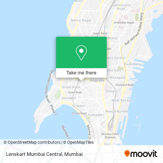 Lenskart Mumbai Central map