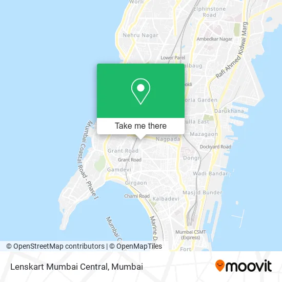 Lenskart Mumbai Central map