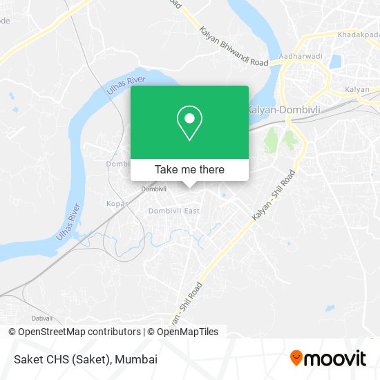 Saket CHS map