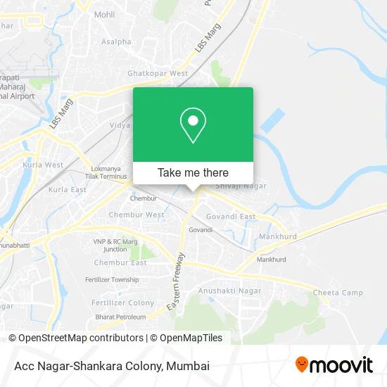 Acc Nagar-Shankara Colony map