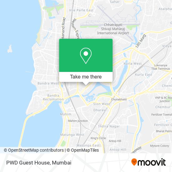 PWD Guest House map