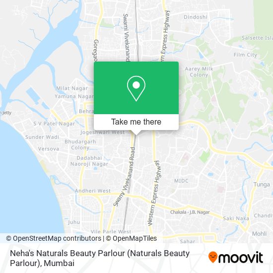 Neha's Naturals Beauty Parlour map