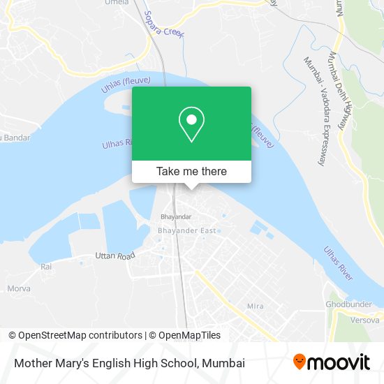 Mother Mary's English High School map