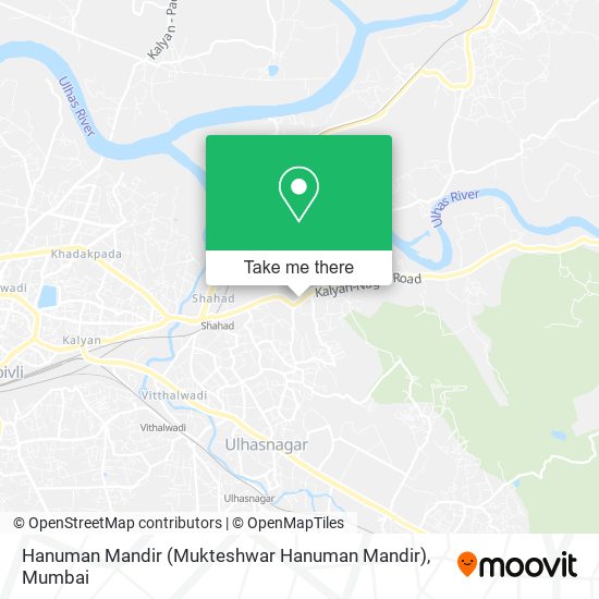 Hanuman Mandir (Mukteshwar Hanuman Mandir) map