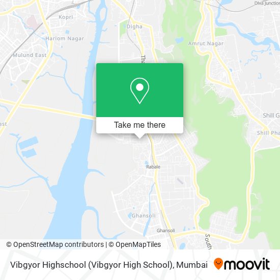 Vibgyor Highschool (Vibgyor High School) map