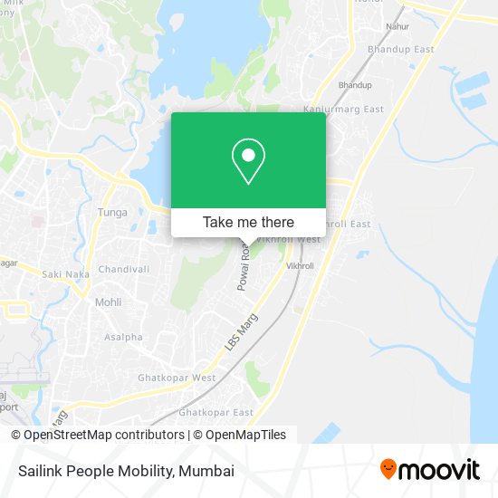 Sailink People Mobility map