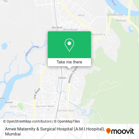 Amee Maternity & Surgical Hospital (A.M.I.Hospital) map