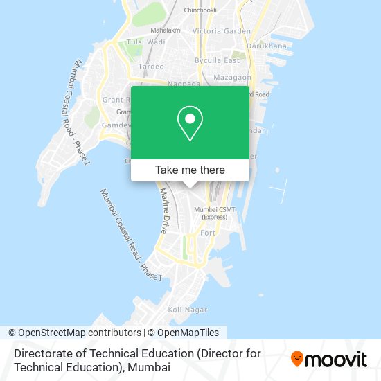 Directorate of Technical Education (Director for Technical Education) map