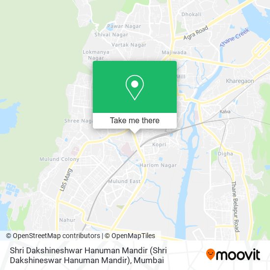 Shri Dakshineshwar Hanuman Mandir map