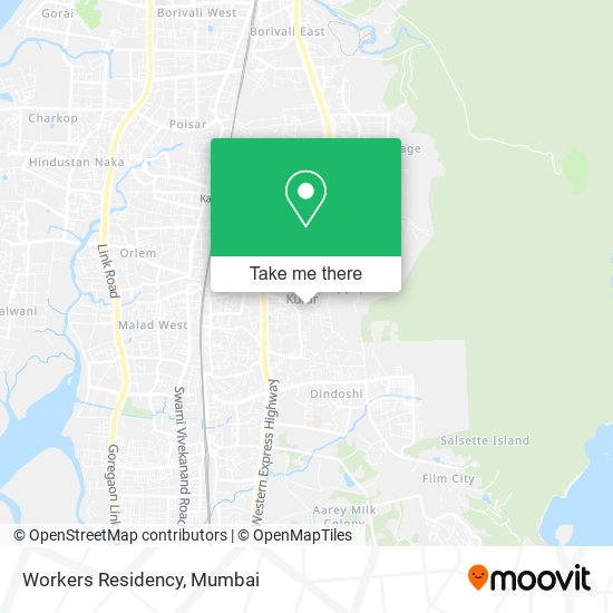 Workers Residency map