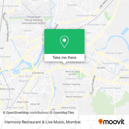 Harmony Restaurant & Live Music map