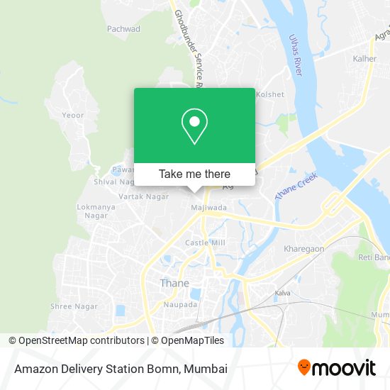 Amazon Delivery Station Bomn map