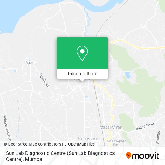 Sun Lab Diagnostic Centre map