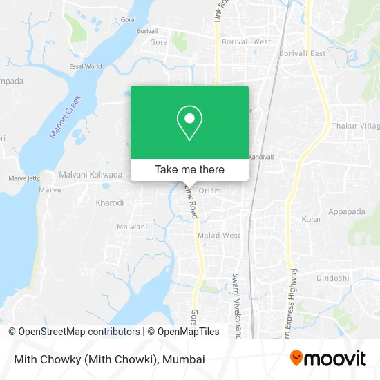 Mith Chowky (Mith Chowki) map