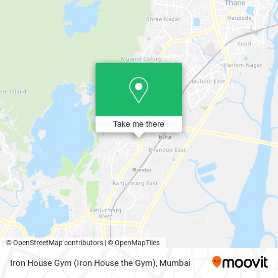 Iron House Gym map