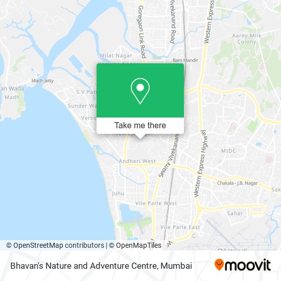 Bhavan's Nature and Adventure Centre map