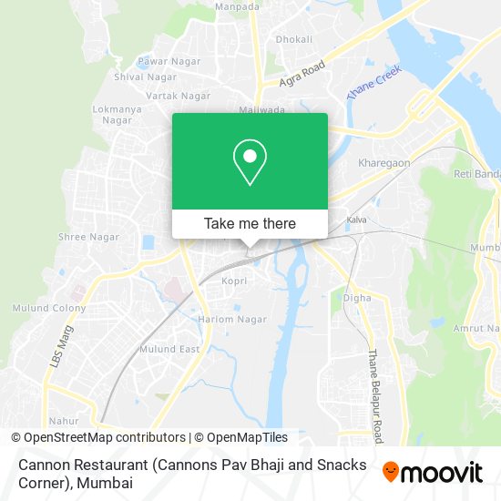 Cannon Restaurant (Cannons Pav Bhaji and Snacks Corner) map