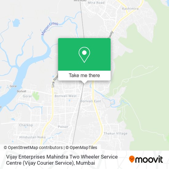 Vijay Enterprises Mahindra Two Wheeler Service Centre (Vijay Courier Service) map