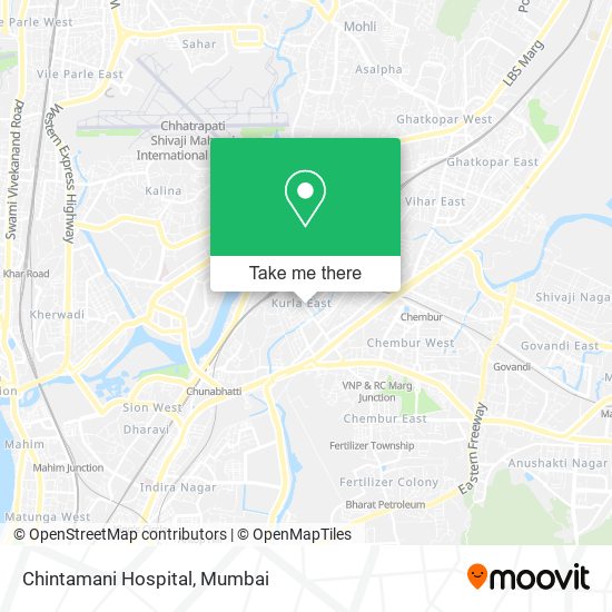 Chintamani Hospital map