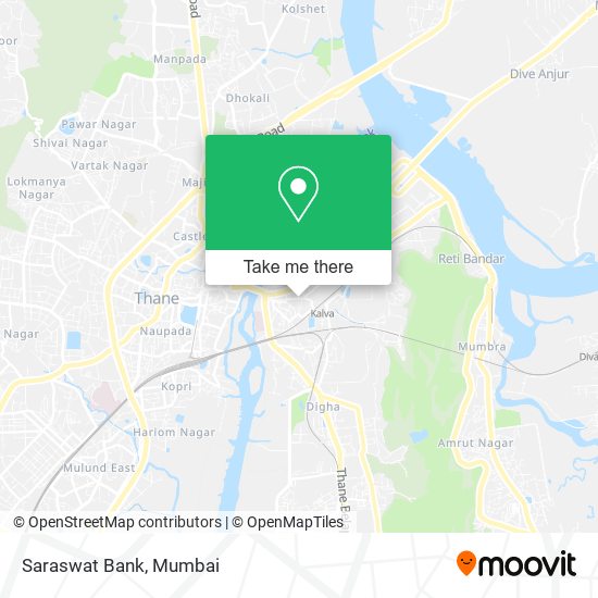 Saraswat Bank map