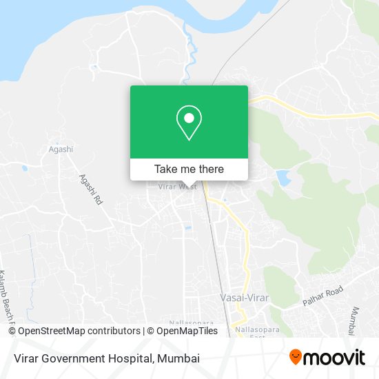 Virar Government Hospital map