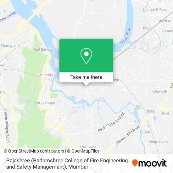 Pajashree (Padamshree College of Fire Engineering and Safety Management) map