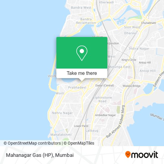 Mahanagar Gas (HP) map